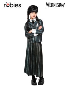Wednesday Nevermore Academy Black Costume (Netflix) Child Costume (RUB1000158M)
