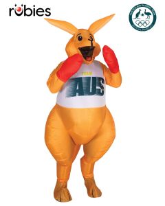 Boxing Kangaroo Inflatable - One Size - Adult Costume (RUB1001636)