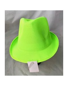 Fedora Hat - Neon Green (DPI1303_3)