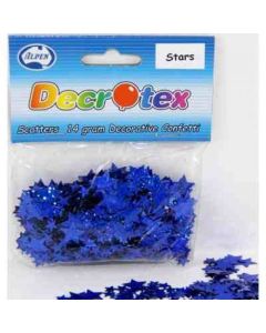 Stars Blue Holograghic - 14g - Confetti / Scatters (108332A)
