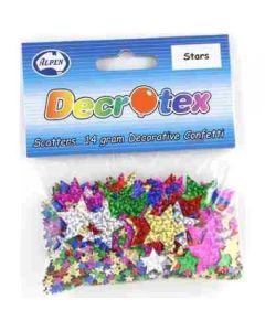 Stars Assorted Sizes - 14g - Confetti / Scatters (108346A)
