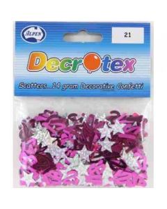Pink 21's - 14g - Confetti / Scatters (108380A)