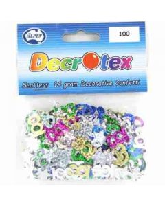 Mixed 100's - 14g - Confetti / Scatters (108399A)