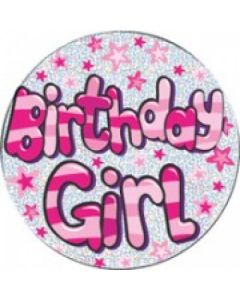 Big Badge - Birthday GirLarge - Adult Costume (TB026) (109106A)