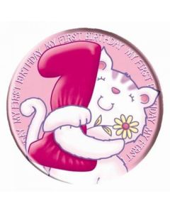 Big Badge - # 1 GirLarge - Adult Costume (109112A)