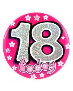 Big Badge - # 18 Female (TB418) (109118A)