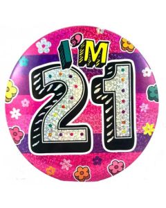 Big Badge - # 21 Female (TB621) (109124A)