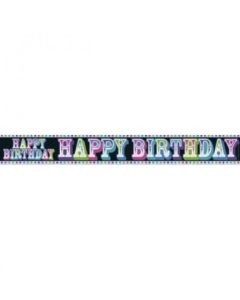 Banner - Happy Birthday (109201A)