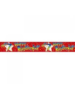 Banner - You're 7 Happy Birthday (109221A)