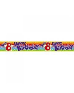 Banner - You're 8 Happy Birthday (109223A)