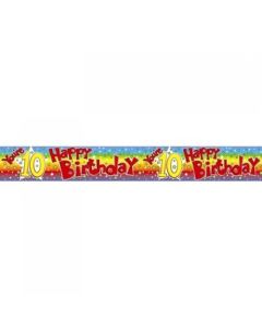 Banner - You're 10 Happy Birthday (109227A)