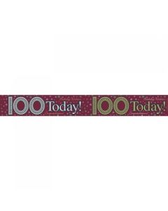 Banner - 100 today (109259A)