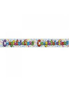 Banner - Congratulations (109261A)