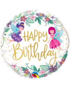 Wild Flower Fairies - 18 Inch Foil Balloon (12263Q)