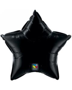 Star 20 Inch Foil Balloon - Black Onyx (12617Q)