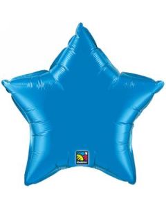 Star 20 Inch Foil Balloon - Sapphire Blue (12624Q)