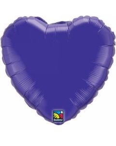 Heart 18 Inch Foil - Quartz Purple (12899Q)