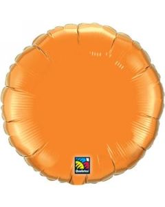 Round 18 Inch Foil Balloon - Orange (12916Q)