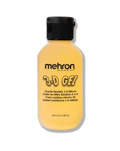 3D Gel Clear Squeeze Bottle 60ml (2 fl oz) - Mehron (142C2 - Mehron)