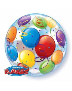 Balloons and Ribbons - 22 Inch Bubble Balloon (15606Q)
