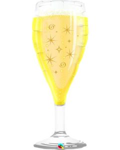 Bubbly Wine Glass - 39 Inch Shape Foil Balloon (16269Q)