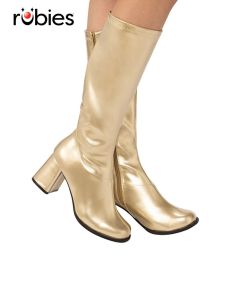 Go Go Boots Gold Adult (RUB200067)