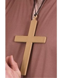 Monks Cross - PVC Gold Cross (SM20176)
