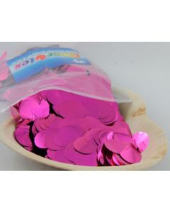 Metallic Confetti Hot Pink 2.3cm (204625A)