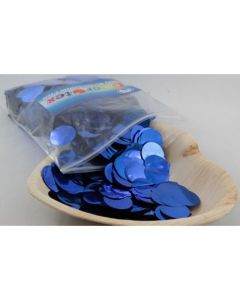 Metallic Confetti Royal Blue 2.3cm (204627A)