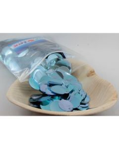 Metallic Confetti Light Blue 2.3cm (204628A)