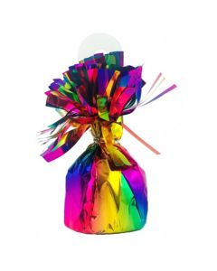 Rainbow Foil Balloon Weight (204773A)