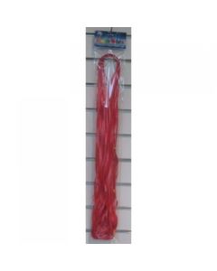 Ribbons and clips - Red 1.75m (Pack of 25) - Pre tied (205402A)
