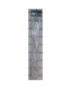Ribbons and clips - White 1.75m (Pack of 25) - Pre tied (205407A)
