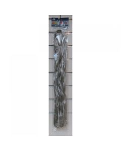 Ribbons and clips - Silver 1.75m (Pack of 25) - Pre tied (205416A)
