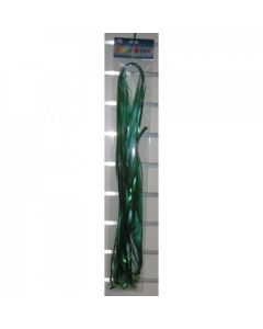 Metallic Ribbons and clips - Green 1.75m (Pack of 25) - Pre tied (205434A)