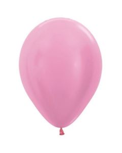 Satin Pink (409) - 30cm Latex Balloon (206605A)
