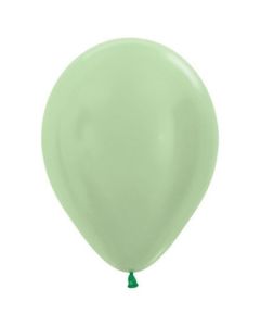Satin Light Green (430) - 30cm Latex Balloon (206647A)