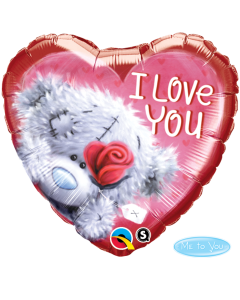 Tatty Teddy I Love You - 18 Inch Foil Heart Balloon (20811Q)
