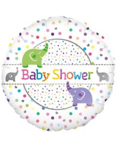 Baby Shower Elephants 45cm Foil Balloon (210701A)