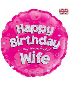Birthday Day Girl 45cm Foil Balloon (210722A)