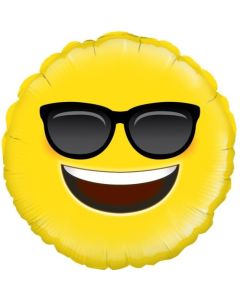 Emoji Cool Sunglasses - 45cm Foil Balloon (210794A)