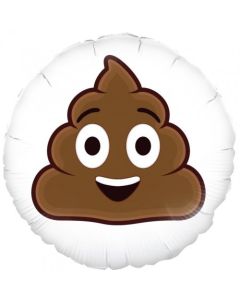 Emoji Smiling Poop 45cm Foil Balloon (210798A)