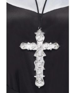 Monks Cross - Ornate Silver Pendant (SM21291)