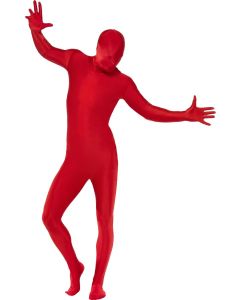 Second Skin - Red Adult Costume (Morph Suit) (SM21744)