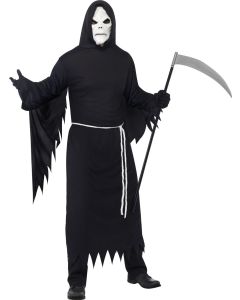 Grim Reaper With Mask Adult Costume (SM21764)