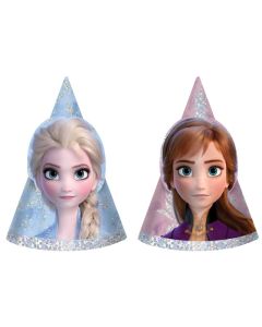 Frozen 2 Mini Holographic Party Hats (Pack of 8) (252087AM)