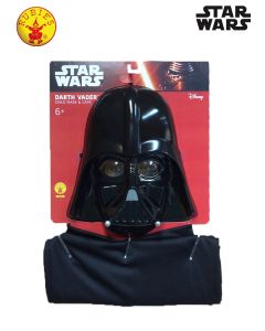 Darth Vader Cape & Mask - Child Set (RUB2555)