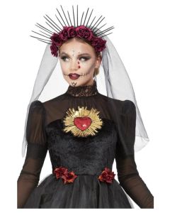 Sunburst Day of the Dead Headband (SM29227)