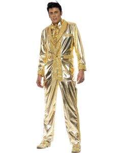 Elvis Gold Suit - Adult Costume (SM29394)