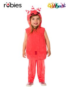 Oddbods Fuse Red Monster Child Costume (RUB301198)
